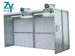 Dry spraying equipment