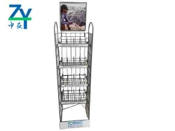 Metal display rack